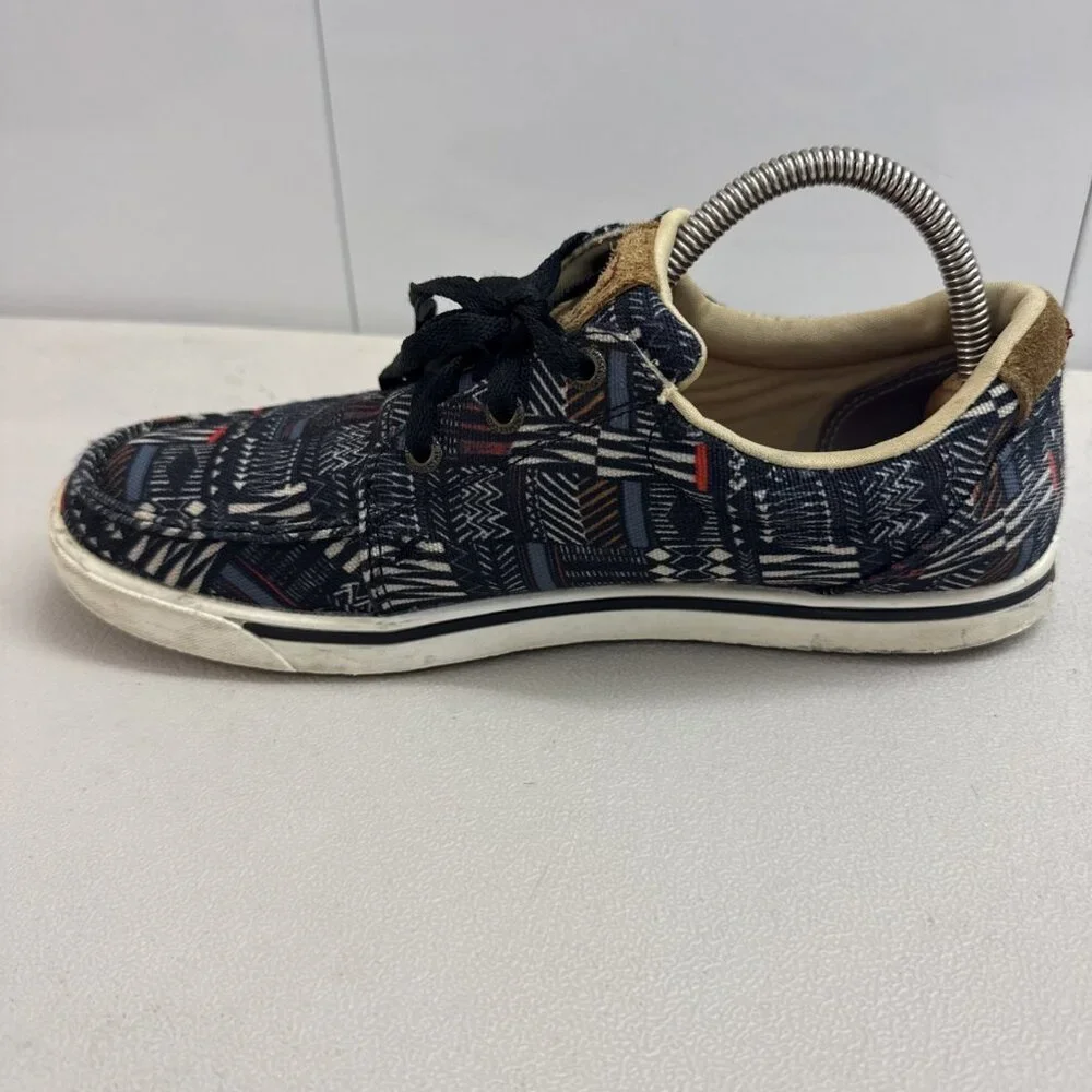 Twisted‎ X Women's Kicks Lace Southwestern Sneaker Moc Toe Multicolor Size 9.5M